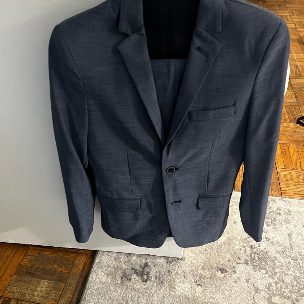 Calvin Klein Kids Dark Gray Sport Coat Set